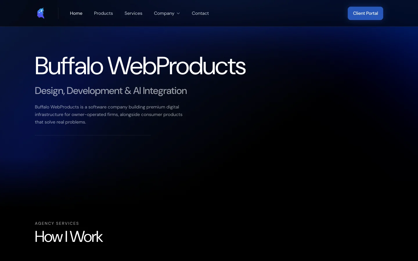 Buffalo WebProducts website